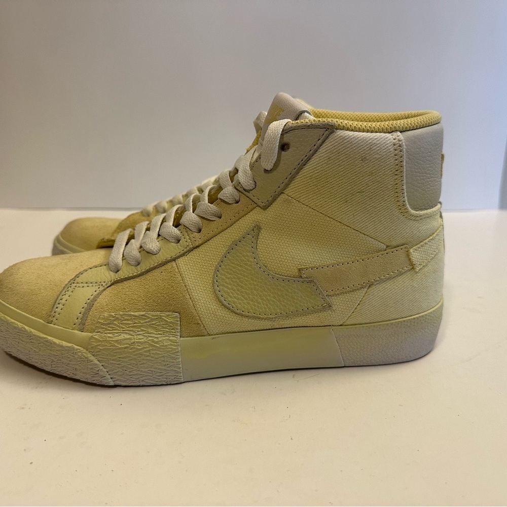 Nike Zoom Blazer Mid Premium Sb Lemon Wash DR9087-700 Size M 7.0 / W 8.5 - Picture 8 of 15